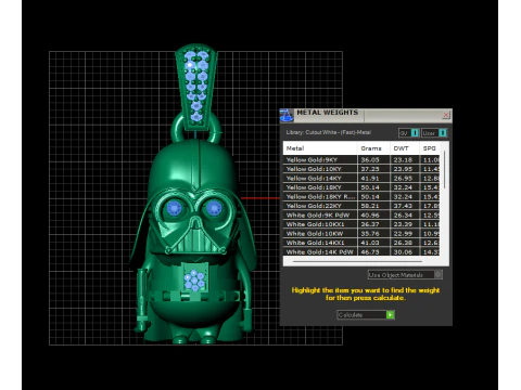 3D Printable Sci-Fi Character Pendant 3D Print Model