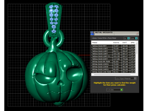 3D Printable Pumpkin Pendant with Halloween-Inspired Design 3Dプリントモデル