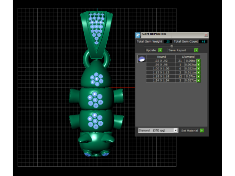 3D Printable Cat Pendant Model Cetak 3D