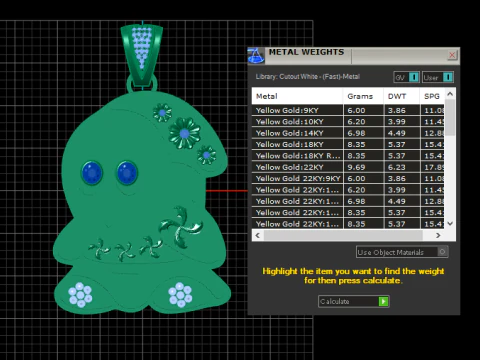 3D Printable Cartoon Ghost Pendant 3D Print Model