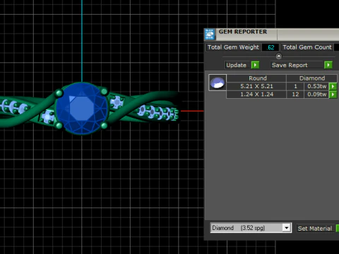 3D Printable Solitaire Engagement Ring 3D Print Model