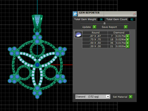 3D Printable Ornamental Geometric Pendant 3D Print Model