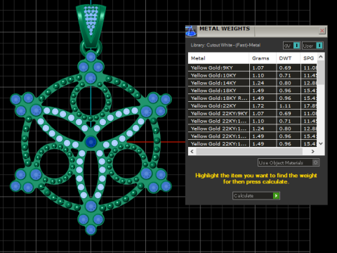 3D Printable Ornamental Geometric Pendant 3D Druckmodell