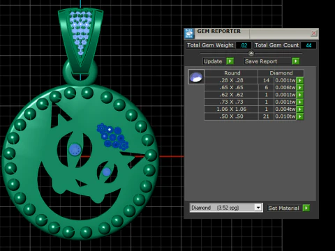 3D Printable Cat Face Pendant 3D Print Model