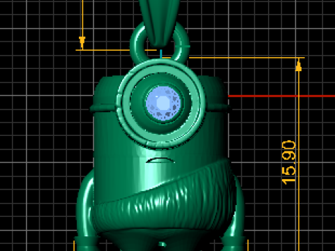 Oro 最佳 3D 打印吊坠 3D 打印模型