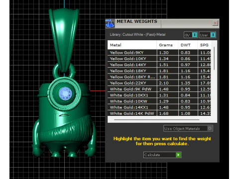 Oro best 3D printable pendant 3D Print Model