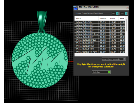 Alpine Brilliance 3D Printable Diamond-Cut Mountain Pendant 3D Print Model