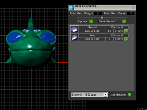 Fish Animal Pendant 3D Printable Model Modèles 3D en vedette