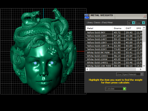 Gorgon Medusa Ring 3D Printable Jewelry Model 3D Принт Модель