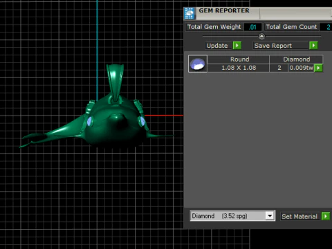 Dolphin Elegance Pendant 3D Printable Model 3D Print Model