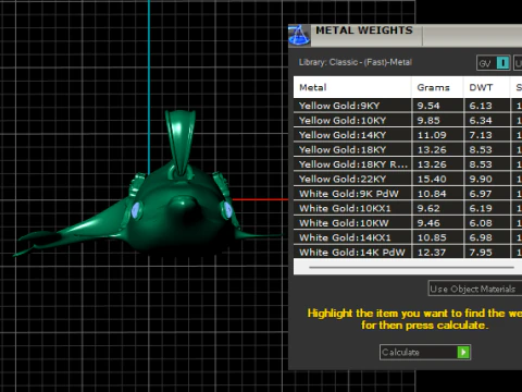 Dolphin Elegance Pendant 3D Printable Model 3D Print Model