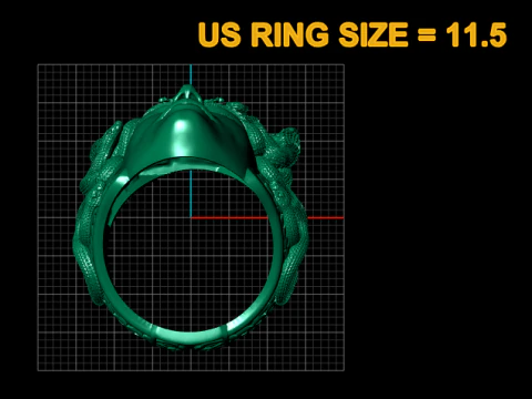 Medusas Legacy Pendant 3D Printable Jewelry Model 3D Print Model