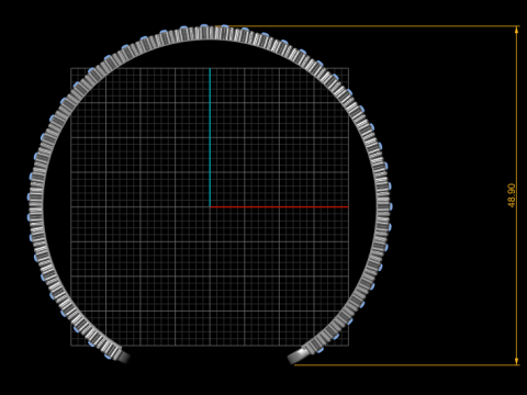 Luxury Arabic Islamic Calligraphy Pendant 3d prindable model 3D Print Model