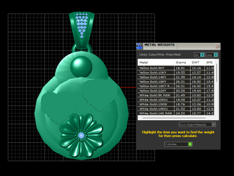 Celestial Moon and Stars Pendant 3D Printable Model 3D Print Model