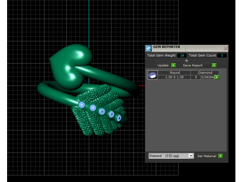 Heart and Hand Ring 3D Printable Model Modello di stampa 3D