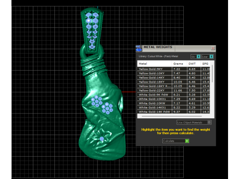 手形花卉吊坠 3D 打印模型 3D 打印模型