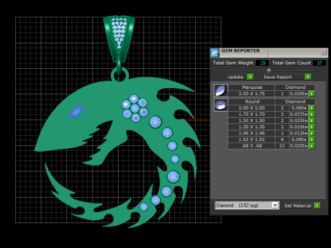 Scorpion-Inspired Pendant 3D Printable Model 3Dプリントモデル