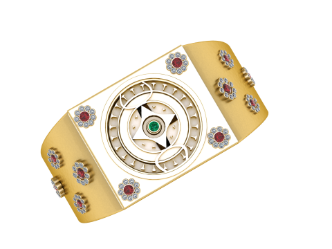Signet Ring 3D Printable Model 3D प्रिंट मॉडल