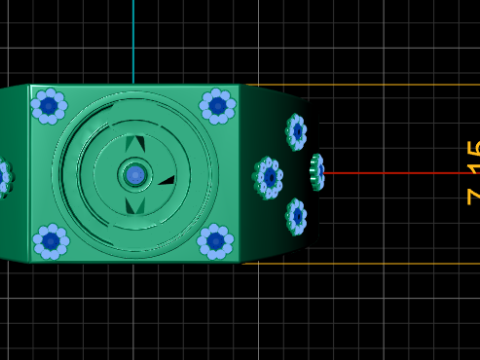 Signet Ring 3D Printable Model 3D प्रिंट मॉडल