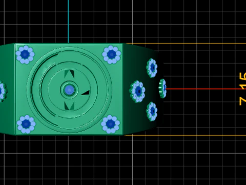 Signet Ring 3D Printable Model 3D Print Model