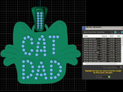 Modello stampabile 3D con pendente Cat Dad Modello di stampa 3D