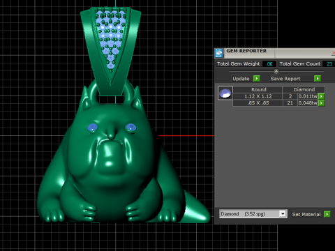 Dog Pendant 3D Printable Model Modèles 3D en vedette