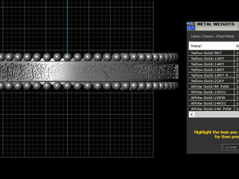 Elegant Arabic calligraphy bracele 3d printable model 3D Baskı Modeli