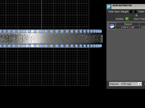 Eternal Grace Arabic Calligraphy Bracelet 3D PRINTABLE MODEL 3D Print Model