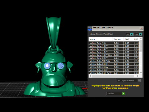 Grog Bot Pendant 3D Printable Model 3D Принт Модель