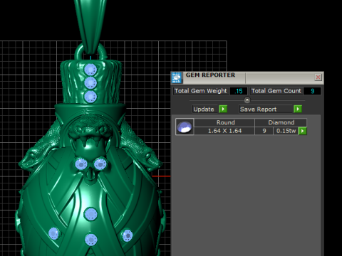 King Pendant 3D Printable Model 3D Print Model