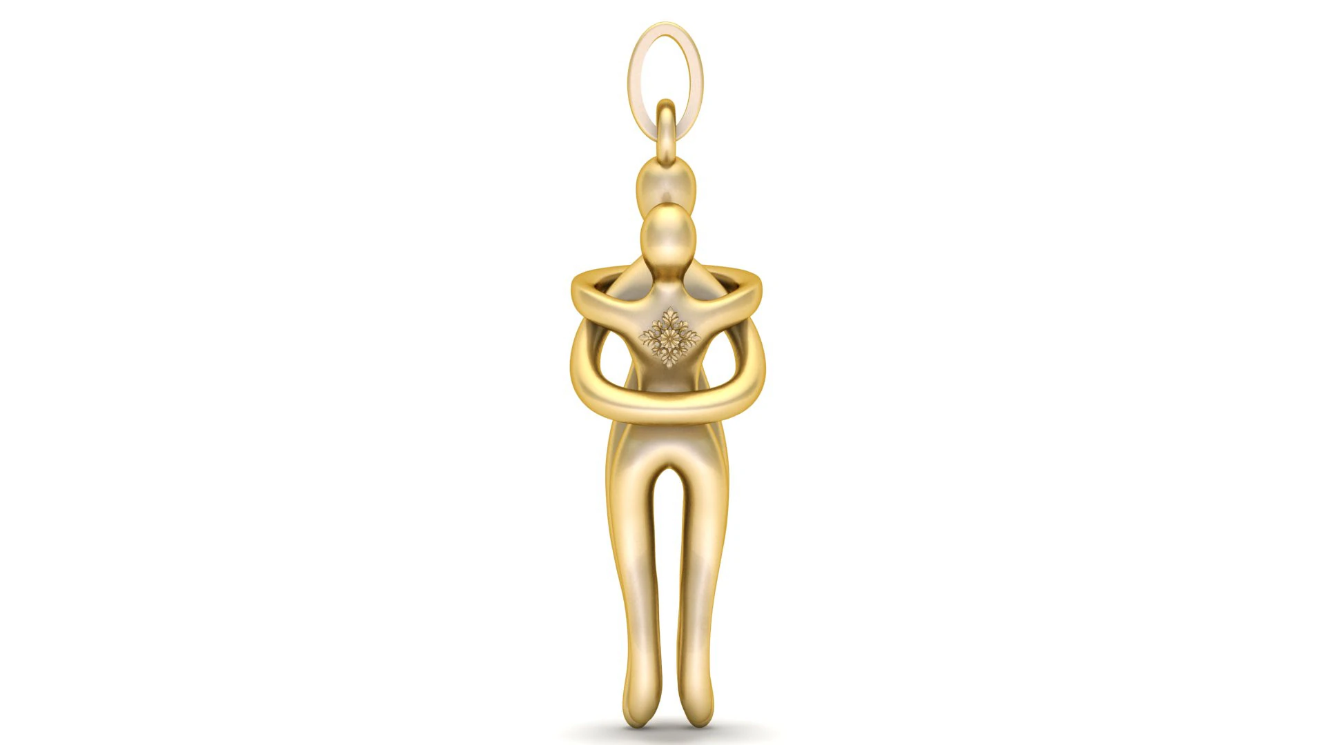 Symbol of Love and Unity Pendant 3D PRINDABLE MODEL 3D Print Model .c4d .max .obj .3ds .fbx .stl .blend 