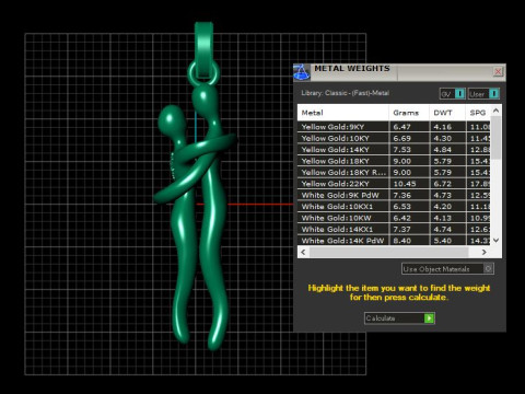 Wisiorek Symbol Miłości i Jedności MODEL 3D DO DRUKU Model do druku 3D