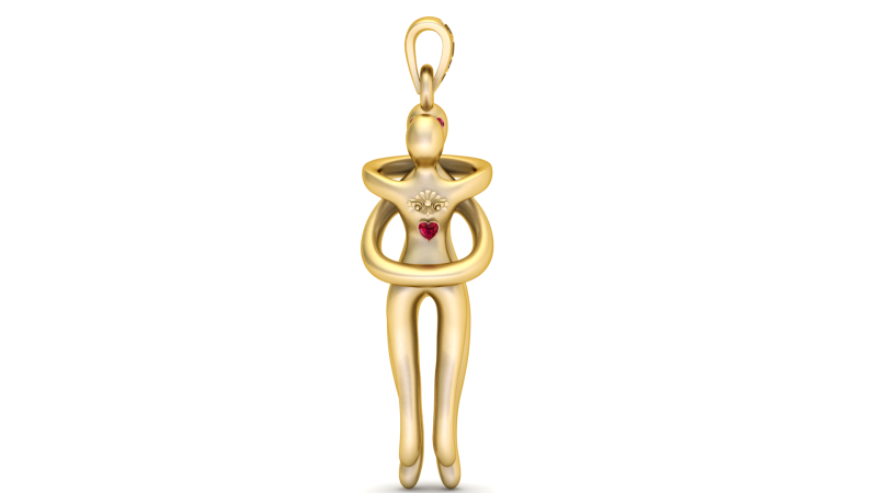 Perfect for Precious Metal Casting 3D PRINTABLE MODEL 3D Принт Модель .c4d .max .obj .3ds .fbx .stl .blend