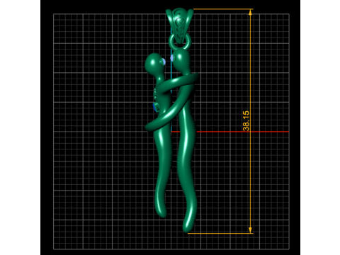 Perfect for Precious Metal Casting 3D PRINTABLE MODEL 3D Принт Модель