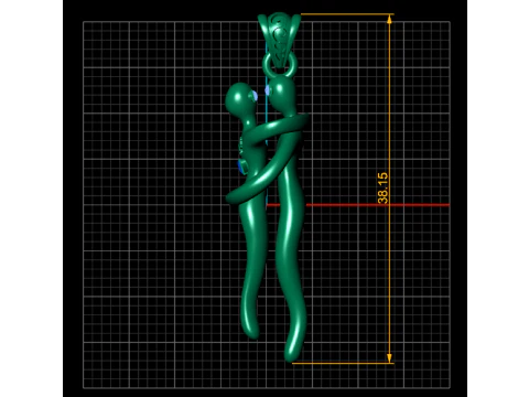 Perfect for Precious Metal Casting 3D PRINTABLE MODEL 3D Print Model