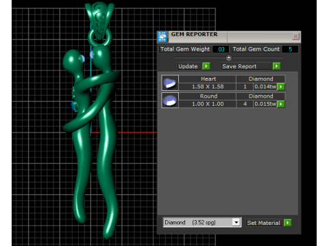 Perfect for Precious Metal Casting 3D PRINTABLE MODEL 3D Принт Модель