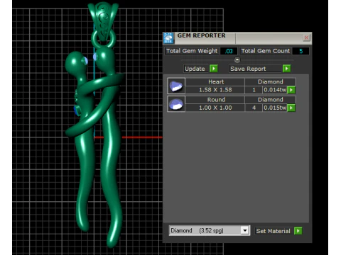 Perfect for Precious Metal Casting 3D PRINTABLE MODEL 3D Print Model
