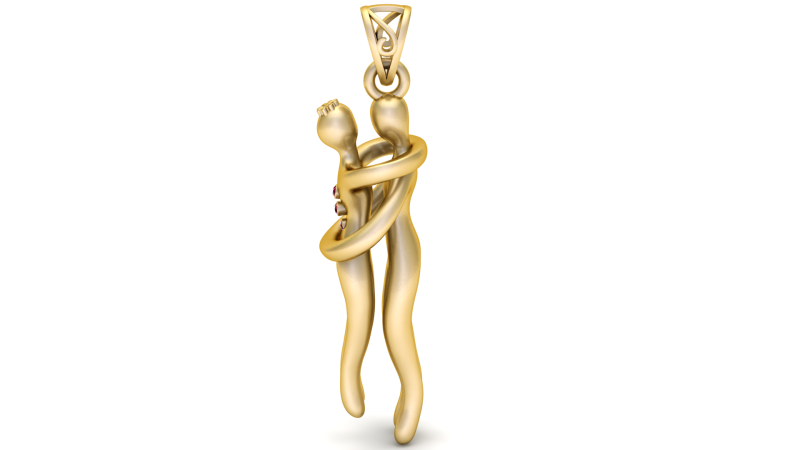 Elegant Jewelry Casting Model Pendant 3DPRINTABLE MODEL 3D Print Model .c4d .max .obj .3ds .fbx .stl .blend