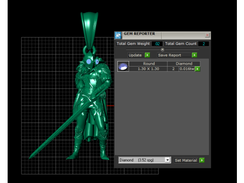 Warrior Pendant 3D Printable Model 3D Druckmodell