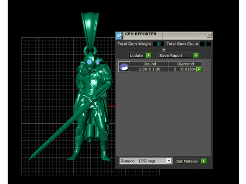 Warrior Pendant 3D Printable Model 3D Print Model