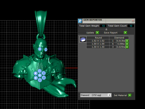 Marvel Comics Pendant 3D Printable Model 3D Print Model
