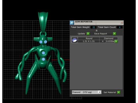 Robot Pendant 3D Printable Model Modello di stampa 3D