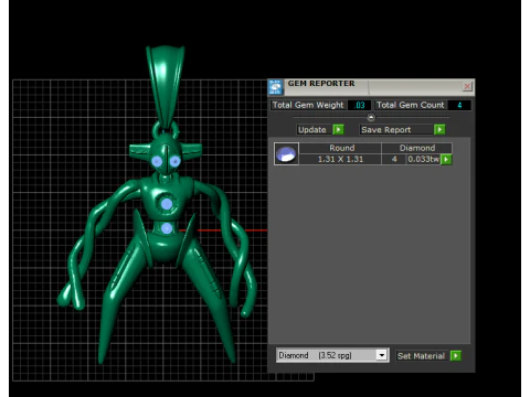 Robot Pendant 3D Printable Model 3D Print Model