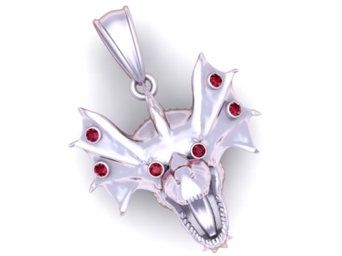 Aurum Draconis 吊坠 3D 打印模型 3D 打印模型