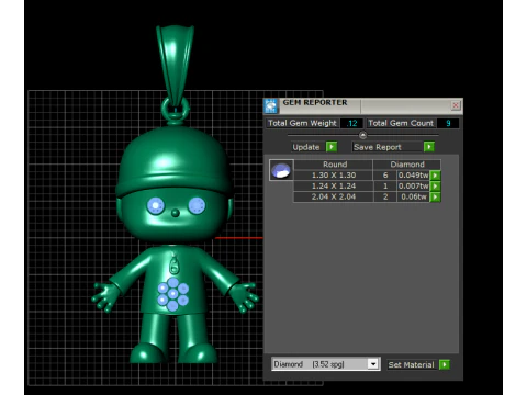 Baby Pendant 3D Printable Model 3D Print Model