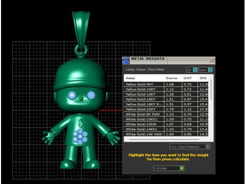 Baby Pendant 3D Printable Model 3D Print Model