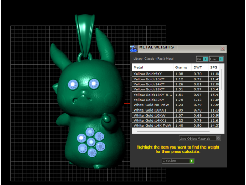 Pikachu Baby Pendant 3D Printable Model 3D printmodel