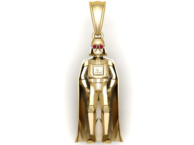 The Sith Sentinel Pendant 3D Printable Model 3D Принт Модель .c4d .max .obj .3ds .fbx .stl .blend