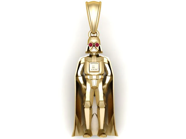 The Sith Sentinel Pendant 3D Printable Model 3D Print Model .c4d .max .obj .3ds .fbx .stl .blend