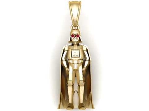 The Sith Sentinel Pendant 3D Printable Model 3D Print Model